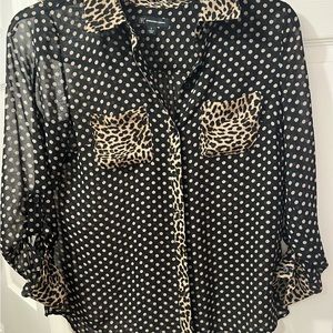 INTERNATIONAL CONCEPTS WOMEN BLOUSE SIZE SMALL